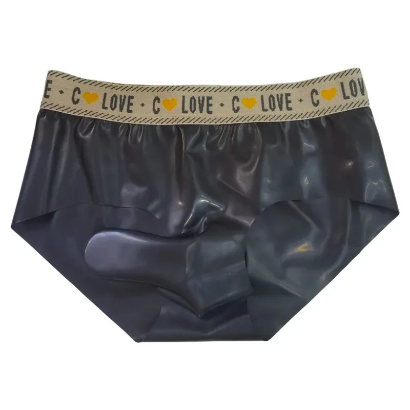 Gays Sexy Penis Sleeves Briefs for Men JJ Rubber Bag Hip Gun Bullet Separation Self Rolling Leak Proof Rubber Airplane Underwear — image 13