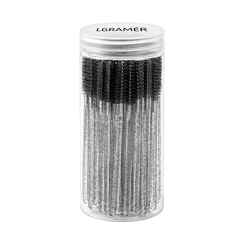 50/100 pcs Eyelash Extension Brush Disposable Eye Lashes Make Up Brushes Mascara Wand Applicator Multiple Colors Makeup Tools