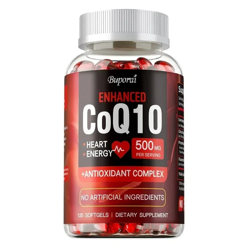 CoQ10 Supplement - Promotes Cardiovascular and Heart Health Antioxidant Provides Energy for Overall Health — image 8