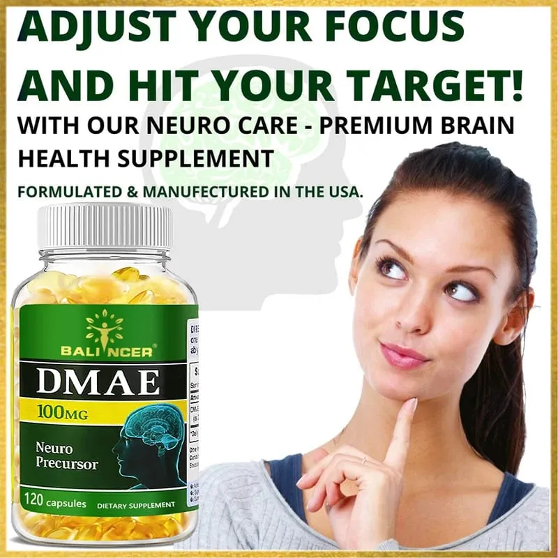 Nootropic Brain & Focus Supplement - Improve Memory Mental Focus Cognitive Function for Brain Heart Health — image 2