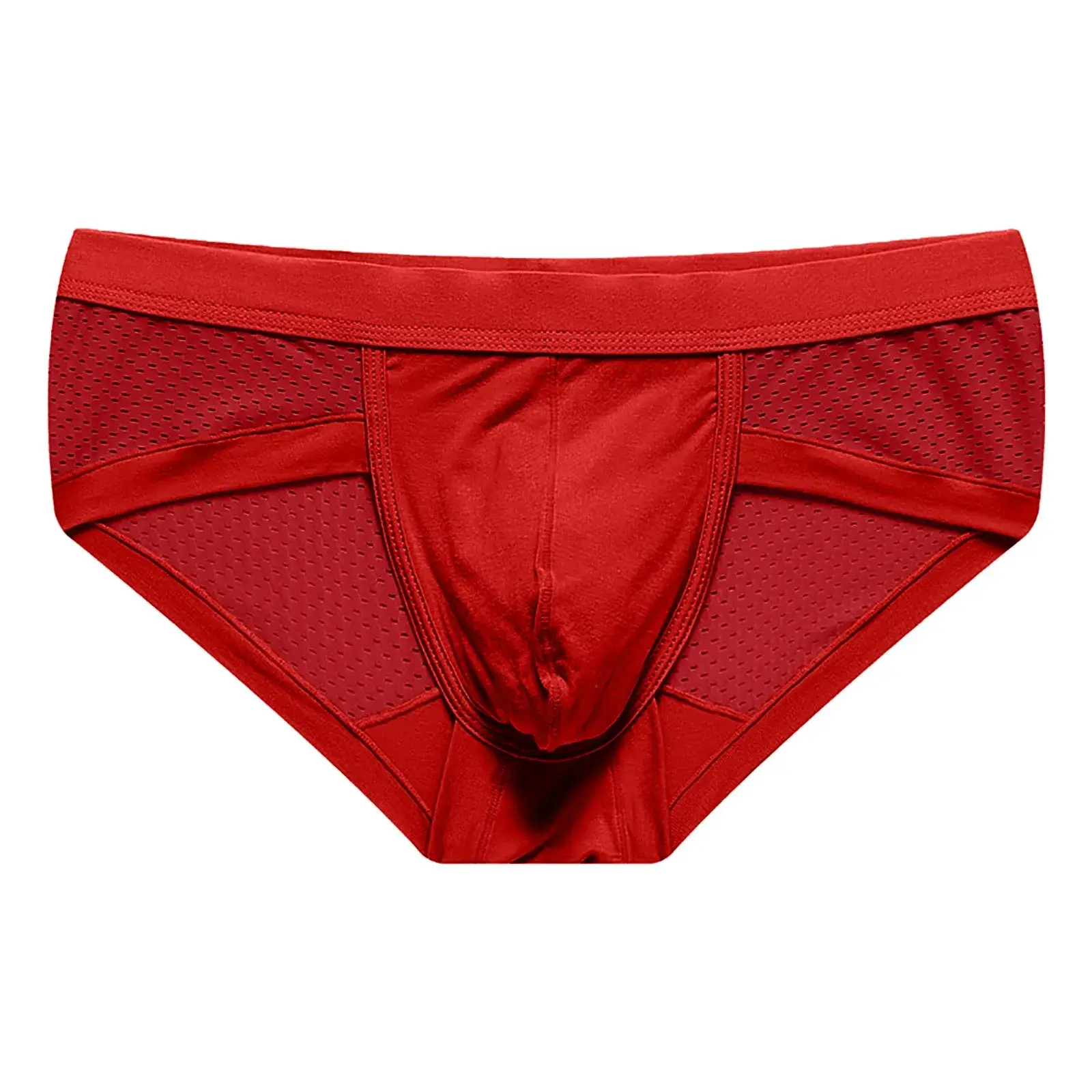 Sous-vêtements pour hommes pur coton respirant garçons ample grande taille sport caleçon à Angle plat