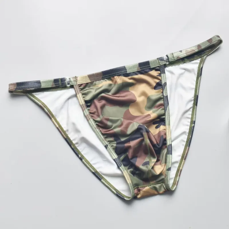 Men's briefs briefs Men's sensible pouch sports wicking sweat breathable mid-waist shorts