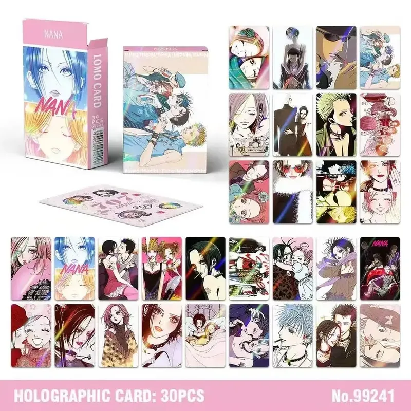 30pcs Japanese Manga NANA HD Photo Card Album Komatsu Nana & Oosaki Collectible LOMO Cards Fan Gift Set