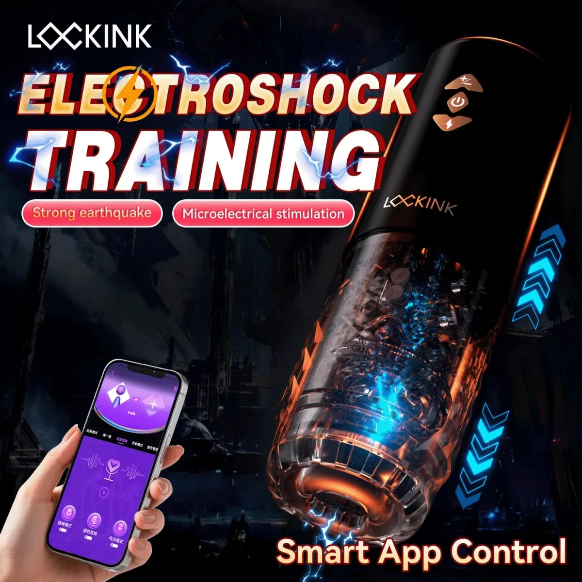 Automatic Thrusting Rotating Male Masturbator Electric Shock Masturbation Cup Sucking Blowjob Penis Pump Adult Sex Toys