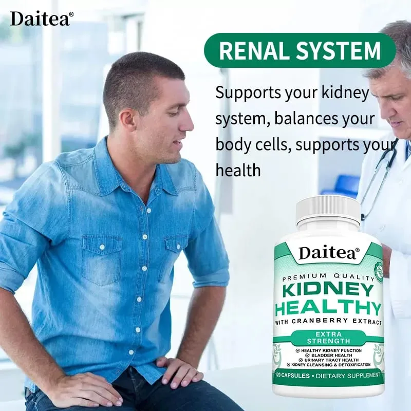 Kidney Support Capsules Kidney Cleanse & Detox Formula with Cranberry & Herbal Extracts Support Urinary Tract & Bladder Health — image 6
