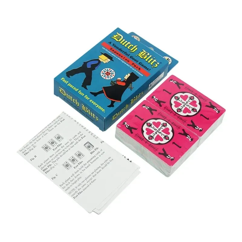 Dutch Blitz O jogo de cartas original de ritmo rápido contém 160 cartas, rápido e fácil de aprender, ótimo jogo de família para todos, para 2 — image 2
