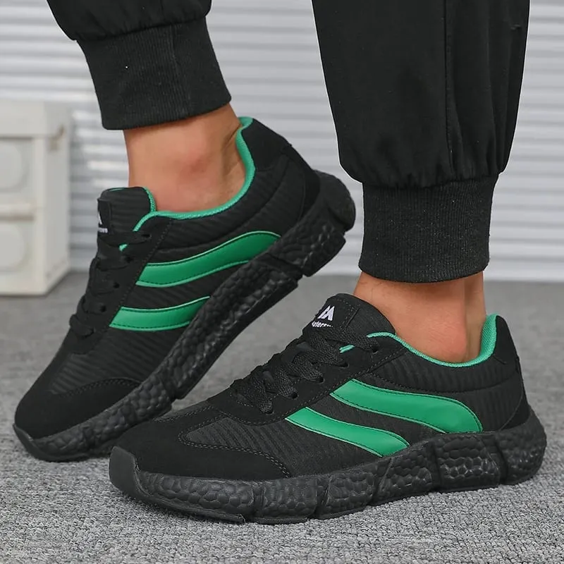 Unisex EVA Soft Sole Running Shoes Lightweight Vintage Multi-Use Sneakers Big Size Breathable Wear Resistant Walking TennisShoes — image 4