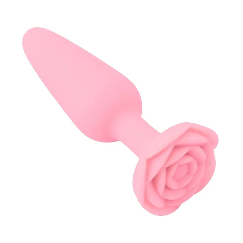 Silicone Dildo Anal Butt Plug Rose Base Anal Toys Anal Plug for Woman Adults Games Sex Toys for Women Anal Trainer Sex Shop — image 8