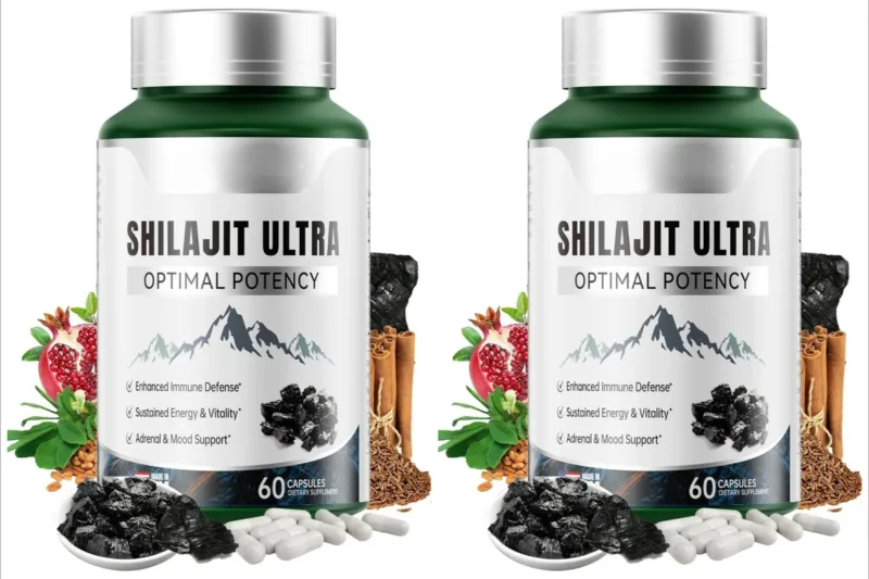 Herbal Shilajit Natural Mineral Supplement with Fulvic Acid 60 Capsules Daily Wellness Vitality Balance Formula for Men's Health — image 9