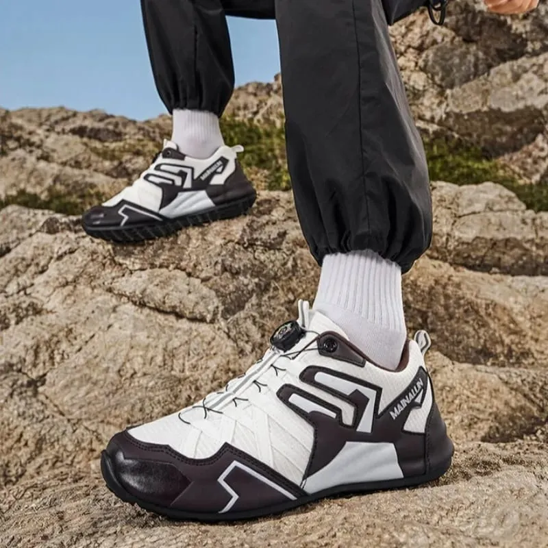 Men All Seasons Air-cushion Running Sneakers Lightweight Breathable Non Slip Hiking Shoes Outdoor Men's Sports Shoes Size 39-47