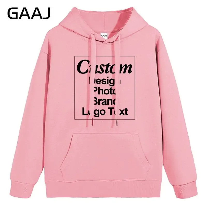 High Quality Custom Hoodie Cotton Sweatshirt Print Embroidery Brand Logo Text Photo Design Men Women Famliy Team Clothing 300g — image 47