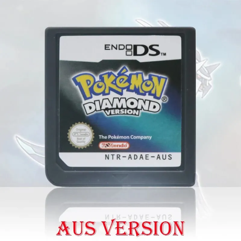 NOE/ESP/ITA/FRA/USA/EUR/AUS Version Pokemon HeartGold SoulSilver Platinum Diamond PearlVideo Game Card For DS 2DS 3DS Console — image 20