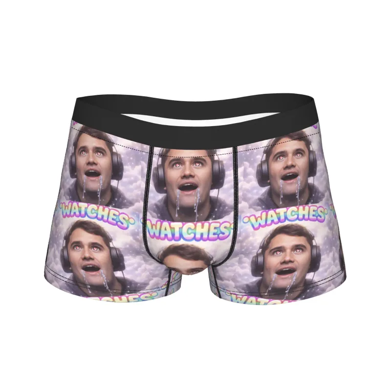 Calzoncillos tipo bóxer Charlie Kirk Meme, ropa interior, pantalones cortos aduaneros de alta calidad, calzoncillos novedosos para hombre, bragas de talla grande 2XL
