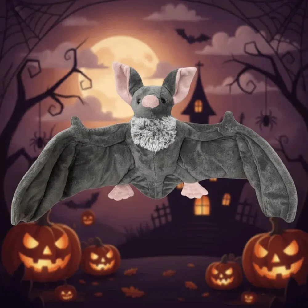 Realistic Huggable Design Stuffed Bat Plush Lifelike Stuffed Plush Toy Gift Realistic Bat Toy Bat Plush Toy Christmas Party