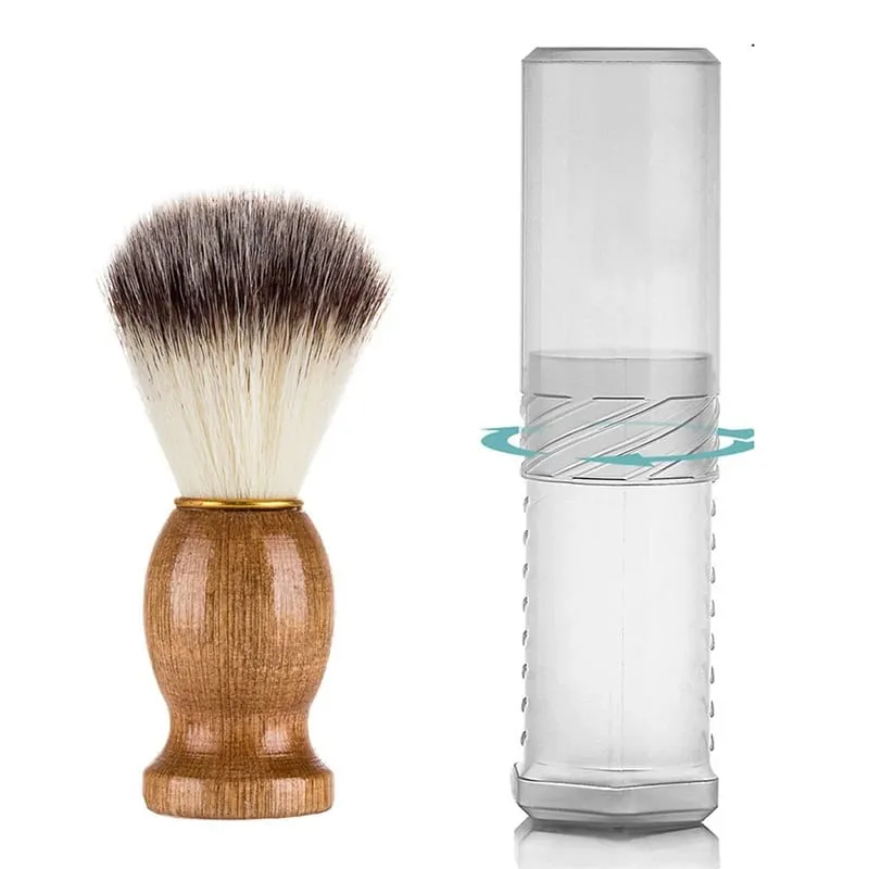 Shaving Brush Travel Case For Shaving Brushes Shave Brush Holder Lightweight Shaving Brush Travel Tube For Festival Boyfriend — image 2