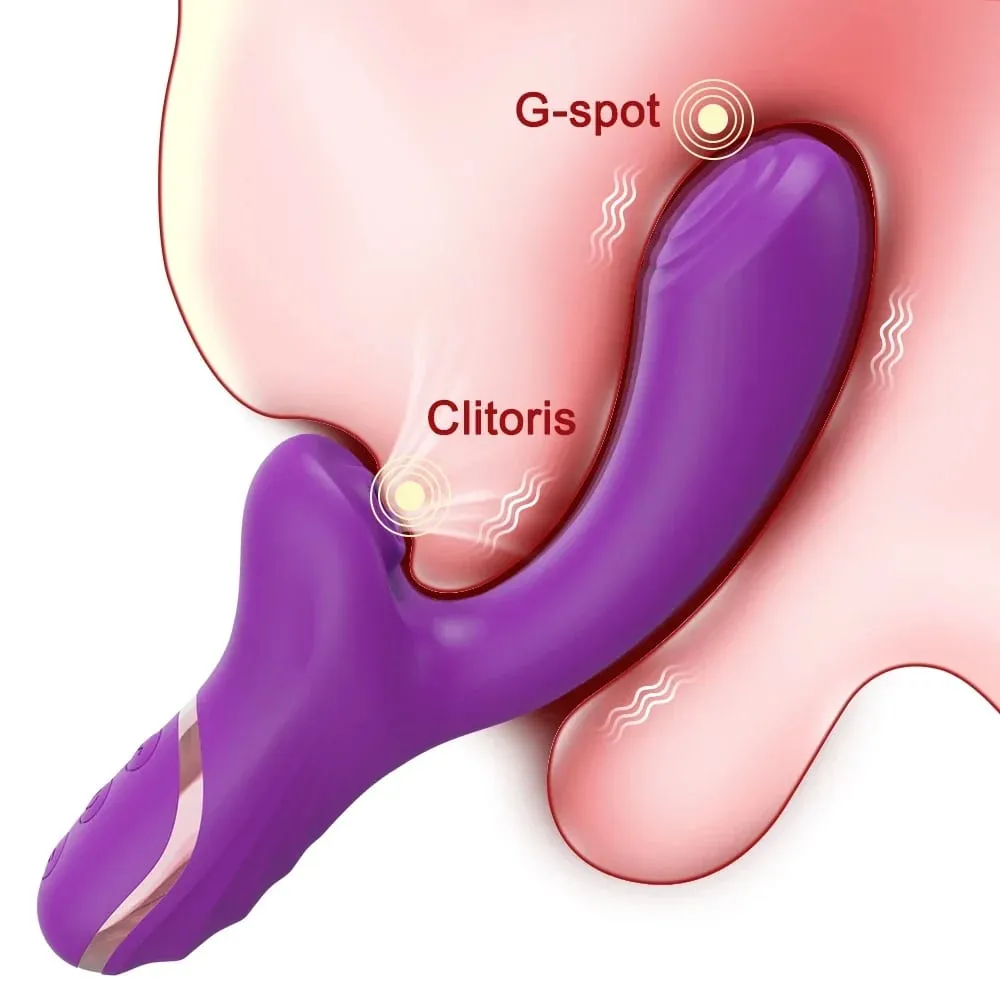 Clit Suckerช่องคลอดVibratorสำหรับผู้หญิงG-Spot Clitorisหัวนมกระตุ้นหญิงMasturbationผู้ใหญ่สินค้าของเล่นสำหรับผู้หญิง 18 + — image 3