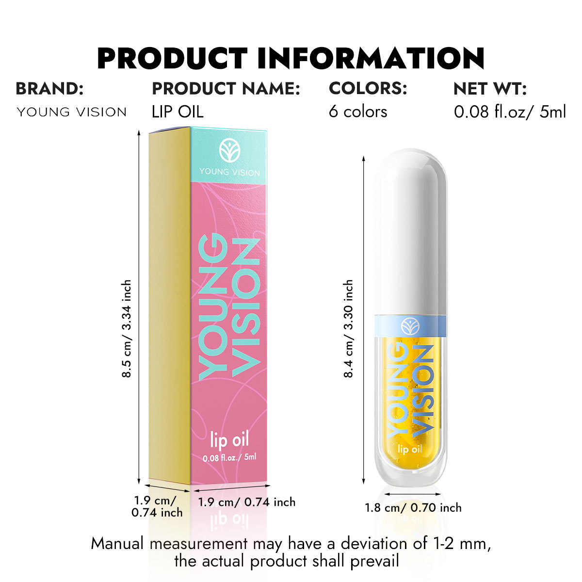 6 brilho labial que muda de cor, aroma frutado, hidratante e de longa duração, hidratação suave, tonalidade labial ativada por temperatura