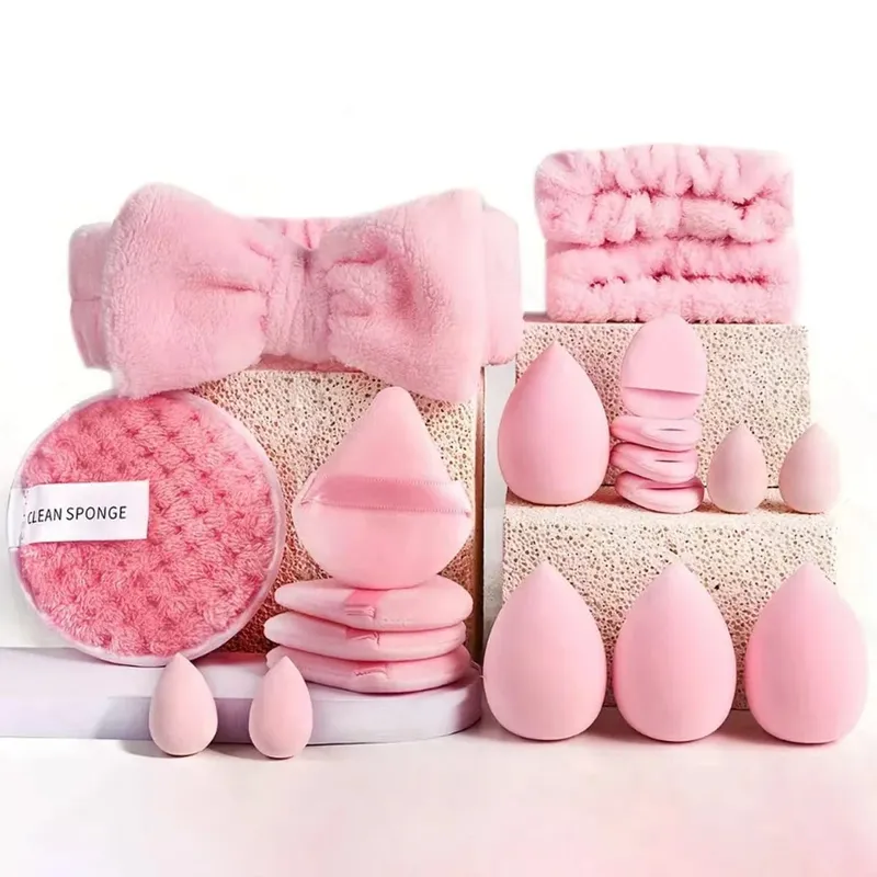 33 db-os beauty set sminkkészlet nagy és kis szépségszivacsok a hibátlan sminkfelvitelhez és a smink eltávolításához teljes készlet — image 19
