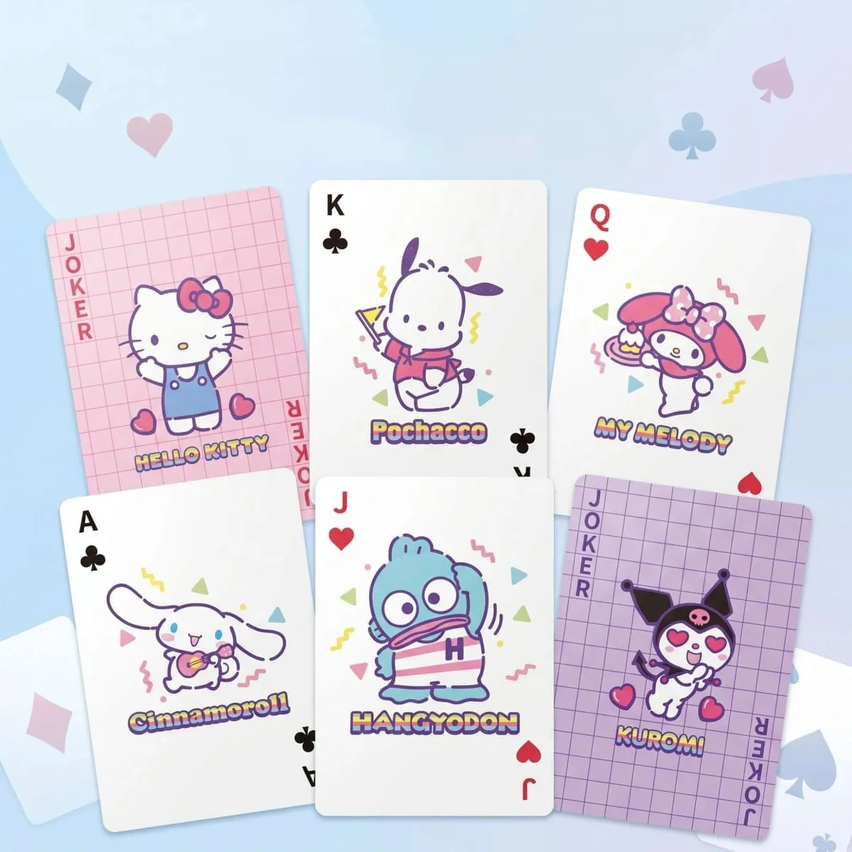 Sanrio Family Edition Genuine Playing Cards Board Game Card Collection Cute Entertainment Game Cards — image 2