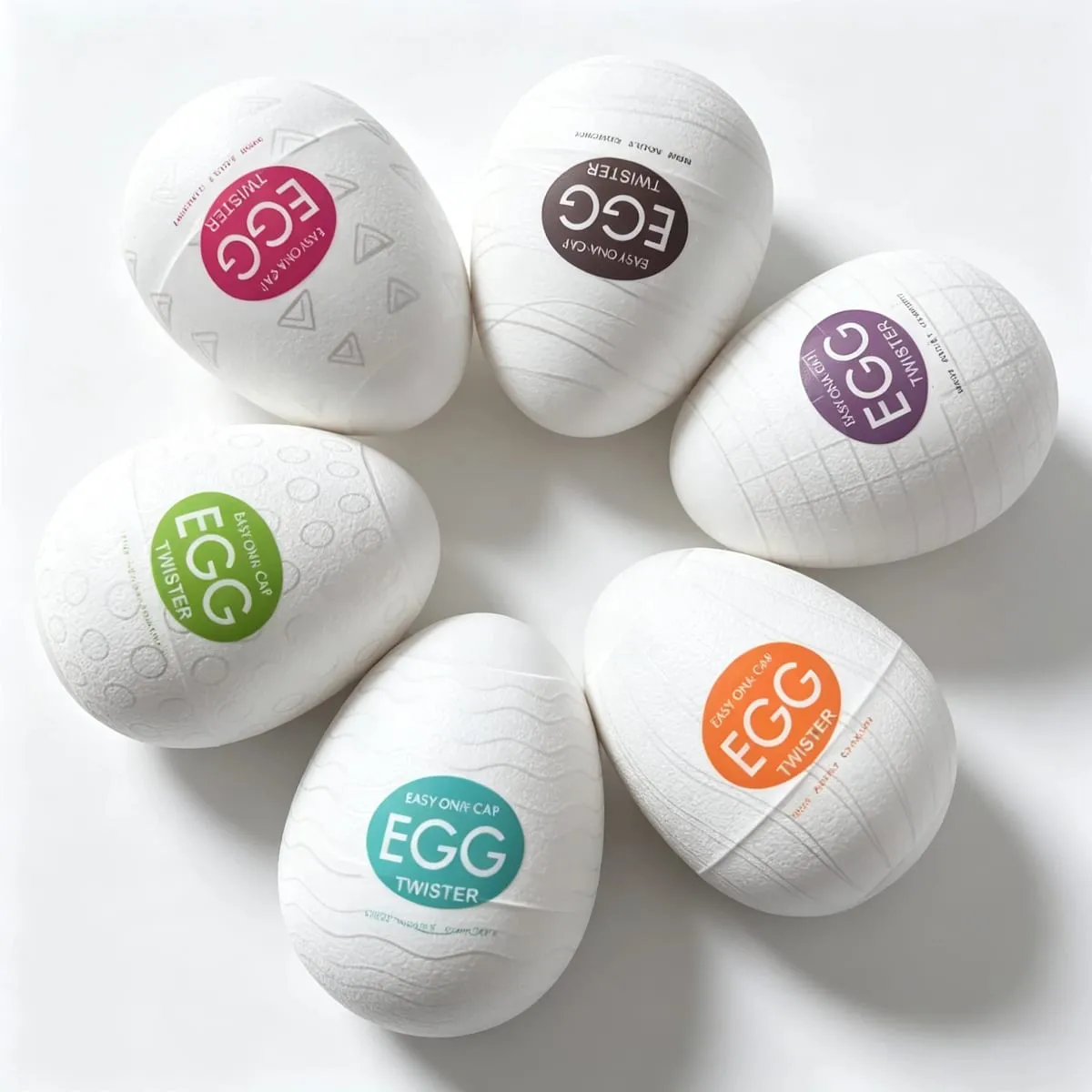 Mini Male Masturbation Eggs Egg-Shaped Male Penis Massager Soft Silicone Pocket-Sized Intimate Care Device Adult Sex Toys — image 1