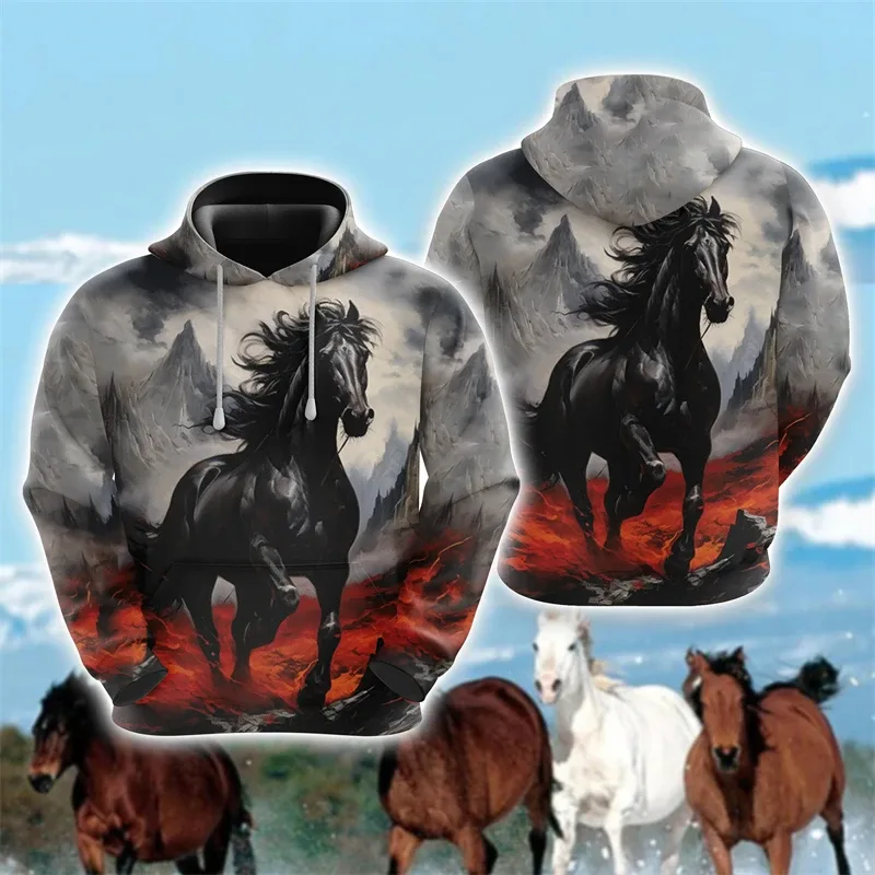Animal Horse 3D Print Hoodies Autumn Men Women Casual Fashion Oversized Sweatshirts Hoodie Male Pullovers Tracksuit Man Clothing — image 23