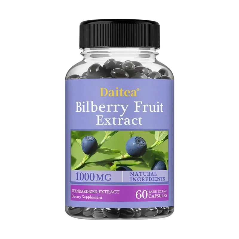 Premium Bilberry Extract Eye Vitamin Supplement Promotes Vision Health Antioxidant Benefits and Improves Cardiovascular Health — image 9
