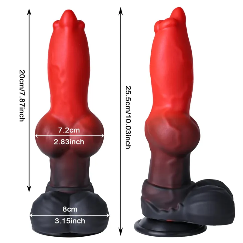 Dragon Dildo for Women Big Anal Dildo with Suction Cup Soft Monster Dildo Silicone Anal Plug Prostate Massager Sex Toys for Men
