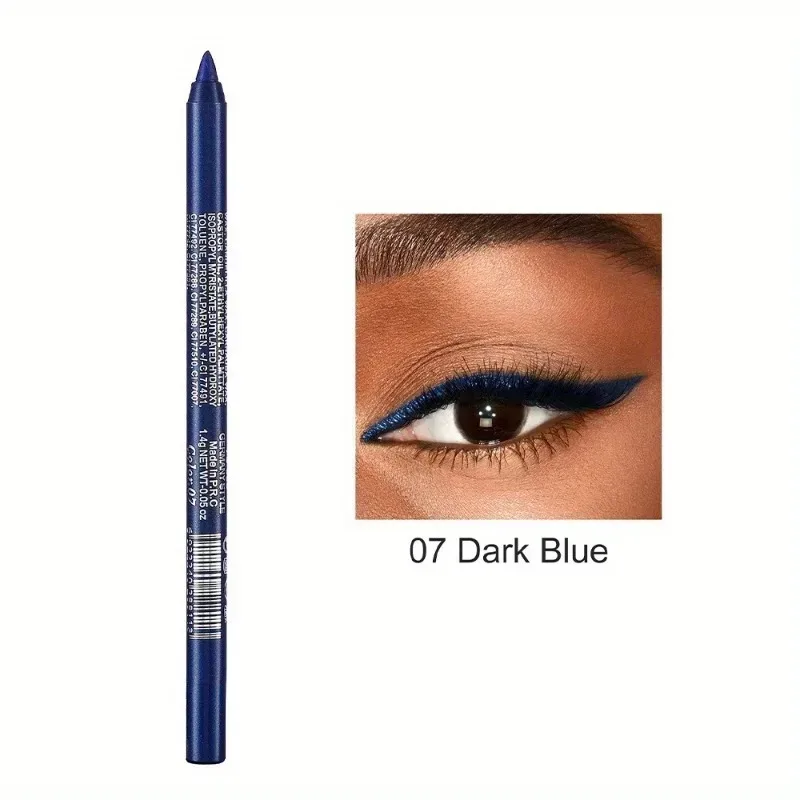 Matita per eyeliner perlescente a 17 colori, colorata, impermeabile, a lunga durata, opaca, liscia, facile da indossare, ombretto, penna per eyeliner, trucco per gli occhi — image 13