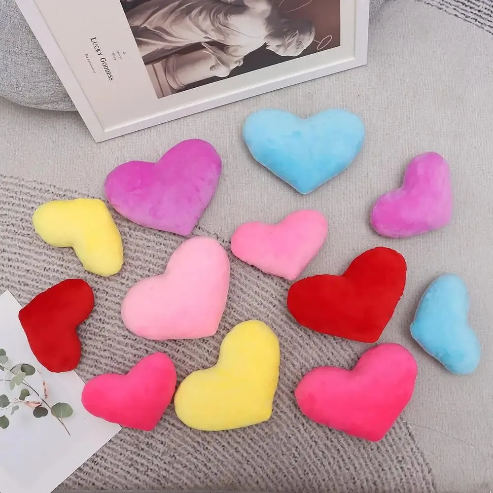 Pink Color Home Decorative Valentines Day Heart Pillow Soft Pillow Pillow Heart Shape