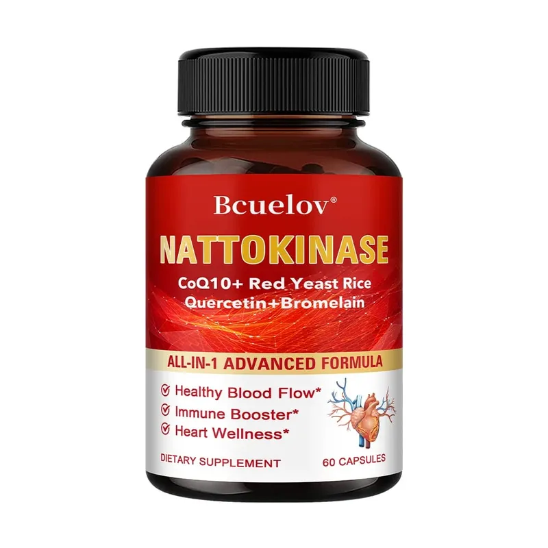 Nattokinase Capsules - Supports Heart and Circulatory Health Helps Maintain Daily Health Provides Energy Non-GMO — image 10
