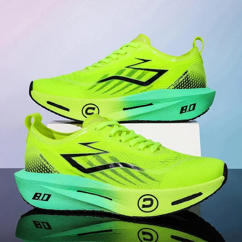 Men Running Shoes Lightweight Carbon Board Marathon Speciality Sports Breathable Men's Comfortable Athletic Sneakers Autumn — image 9