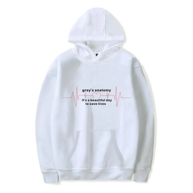 Harajuku Gray's Anatomy Tumblr Greys Anatomy printed Hoodies Sweatshirts Men/Women Comfortable Sweatshirt Adult/Child Pullovers — image 9