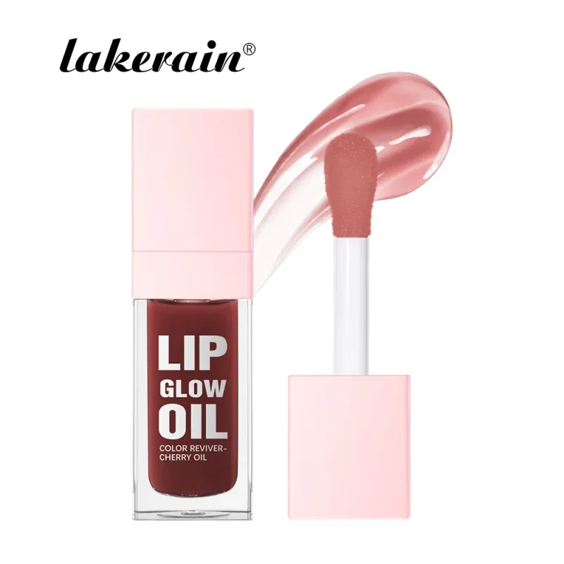 Pelembap Lip Gloss Cermin Air Lip Glaze Menyuburkan Bibir Cecair Gincu Isipadu Bibir Jelas Lip Glos Wanita Bibir Kosmetik