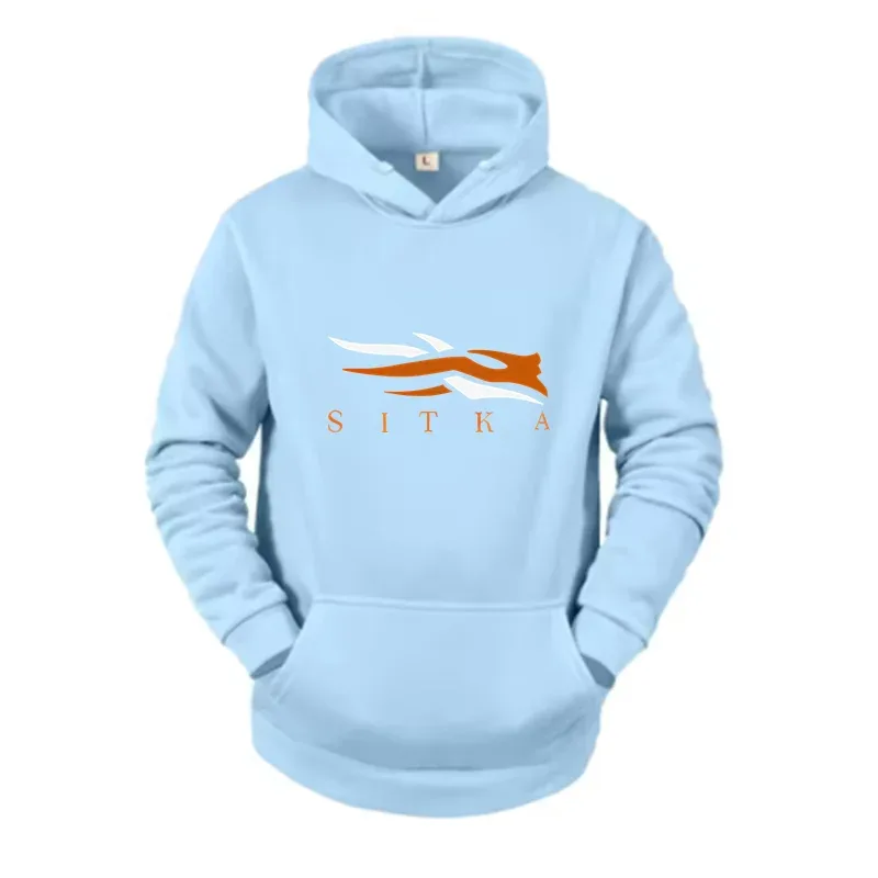 2026 New SITKA Letter Printed Fashion Men's Street Harajuku Y2K Autumn/Winter Hoodie Hip Hop Warm Sports and Leisure Clothing — image 7
