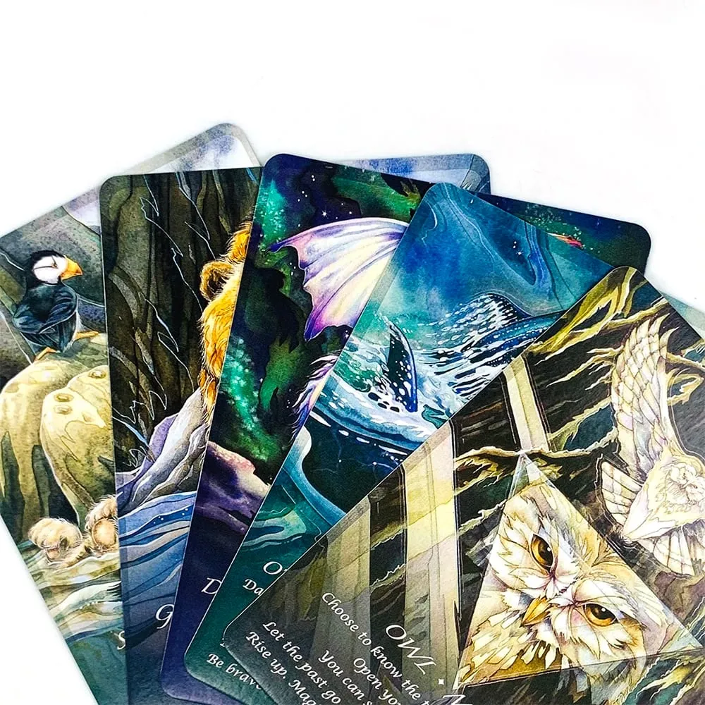 Spirit Of The Animals Oracle Cards A 52 Cards Divination Edition Deck Borad Game Perfect For Spiritual Guidance & Collectors — image 5