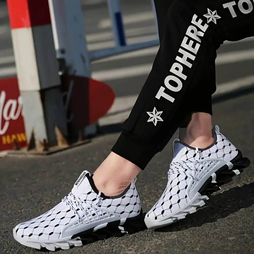 Men's Sports Shoes Breathable Casual Walking Shoes Men's Fashion Clothing Tennis Sports Shoes — image 6