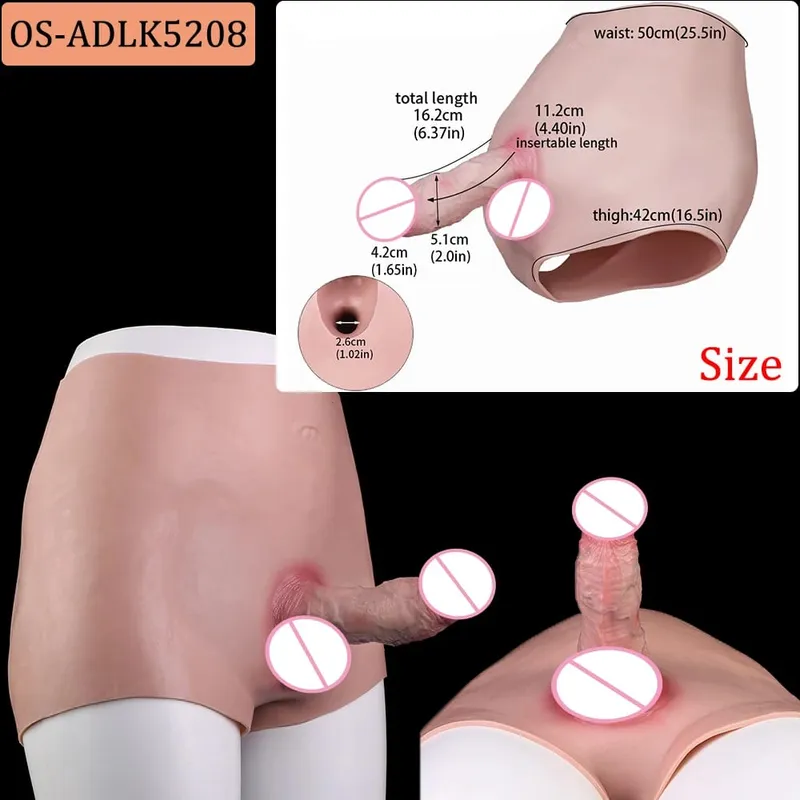 Flexible Skin-Like Huge Hollow Dildo Male Strap-On Lifelike Penis Extend Sleeve насадка на член Couples Sex Pleasure Toys — image 28