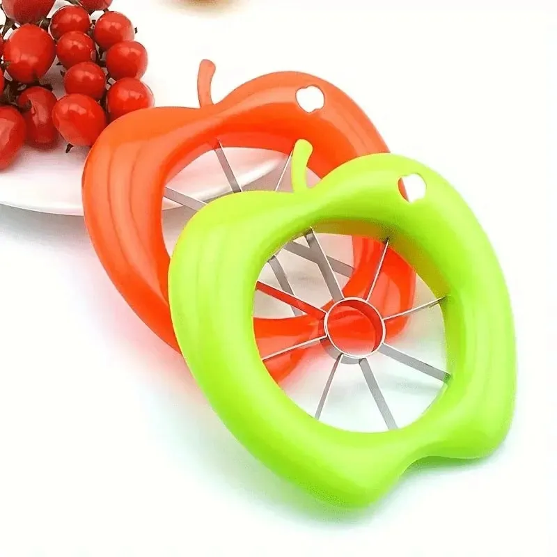 1pc Stainless Steel Apple Slicer - Manual Square Blade Kitchen & Dining Tool Ideal for Outdoor/Camping Outdoor kitchenware — image 6