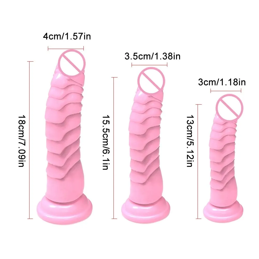 Realistische zwarte dildo met sterke zuignap, zacht penis-seksspeeltje voor vrouwen en mannen, handsfree anaal vaginaal speelgoed voor volwassenen in M — image 3