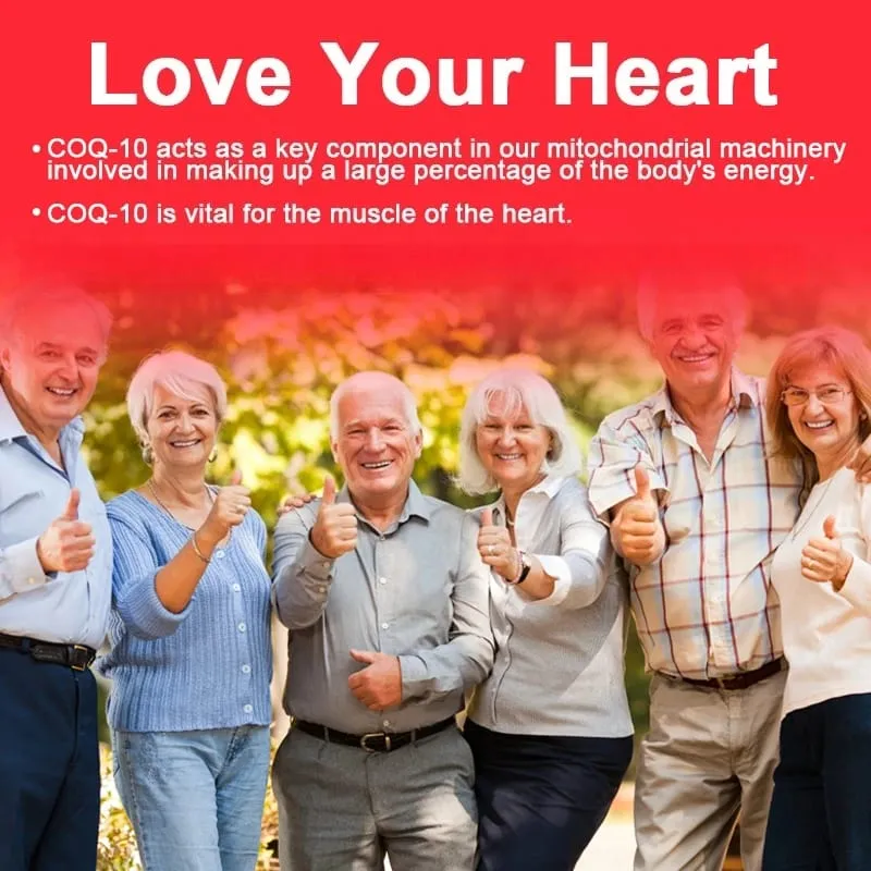 CoQ10 200mg Softgels- 3x Better Absorption Antioxidant for Heart Health & Energy Production Coenzyme Q10 Dietary Supplements — image 4