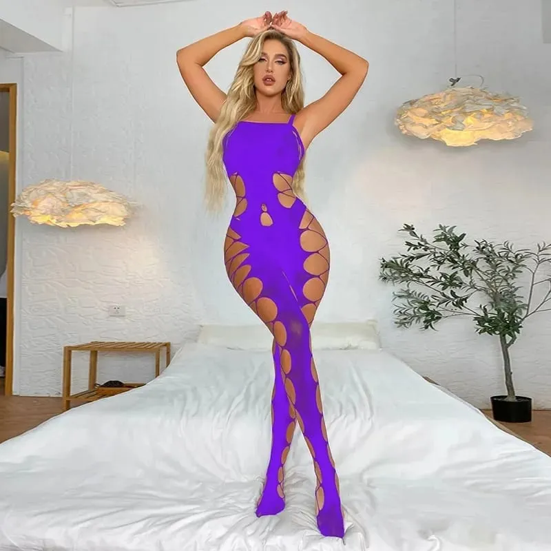 Women Sexy Lingerie Sleepwear Nightwear Body Stocking Bodysuit Sheer Plus Size Leather Lingerie Corset Women Sexy LingеRie Set