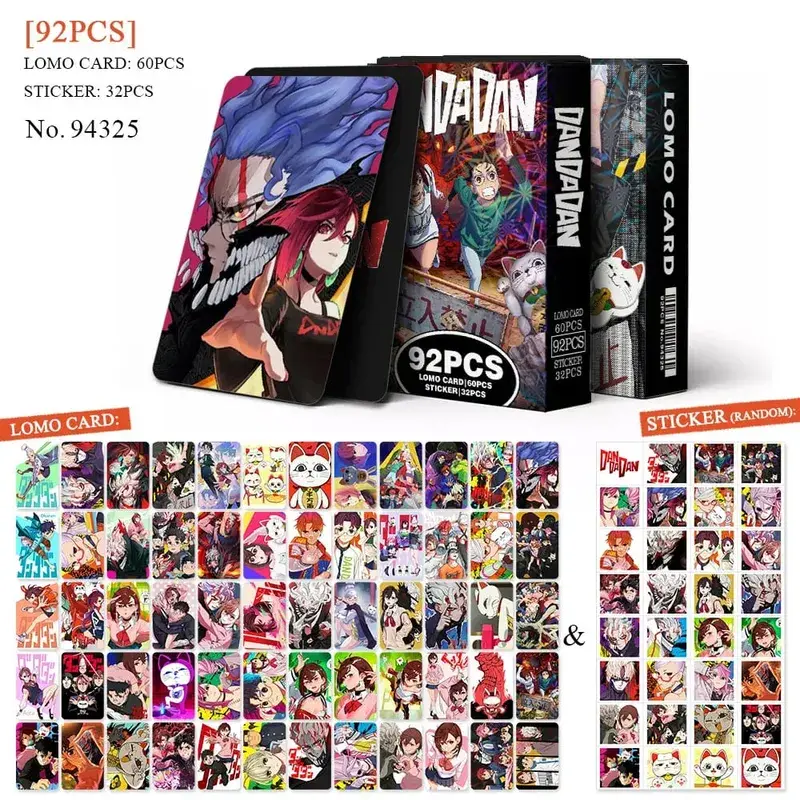 Anime Attack on Titan Lomo Card Pohlednice Hračka Haikyuu Lékárnické deníky Honkai Star Rail Collection Karty s nálepkami Dárek — image 12