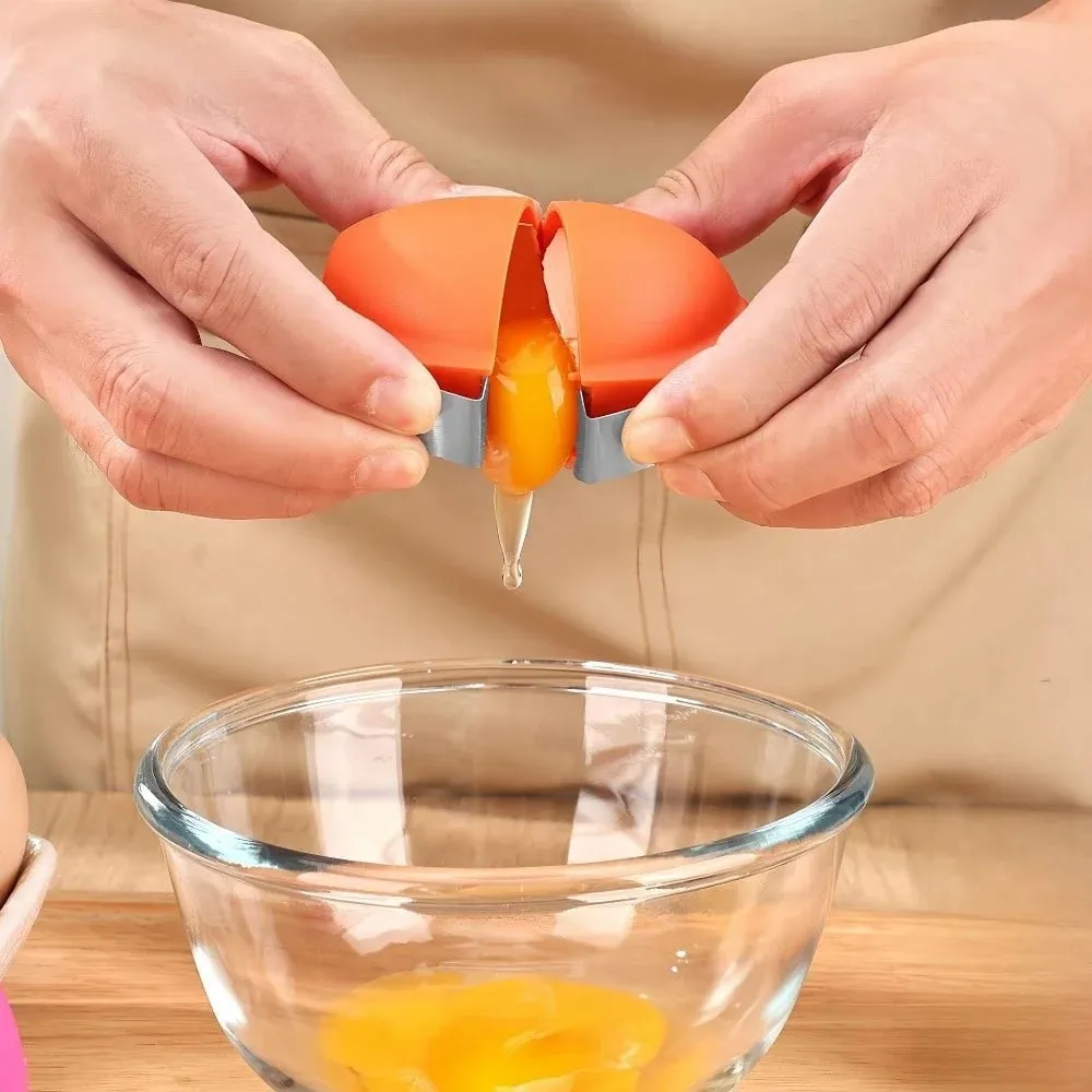 New Handheld Egg Shell Opener Stainless Steel PP Egg Peeler Creative Eggshell Opening for Raw Eggs — image 7