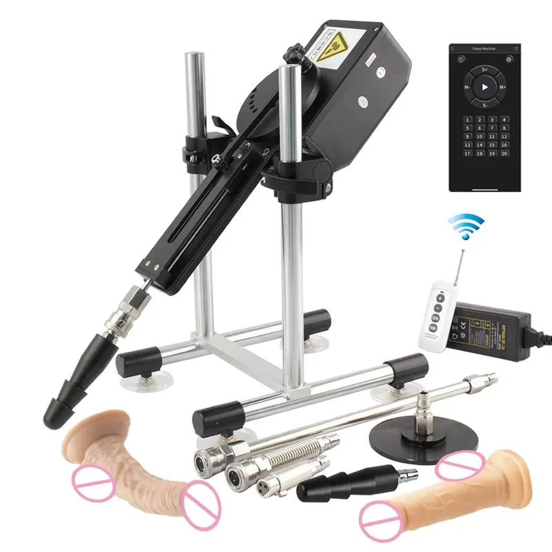 2025 NEW 70W Sex Machine With Dildo Attachments Vibrator Sex Toys for Couples Adult Men Women Vagina Female Masturbation sextoy