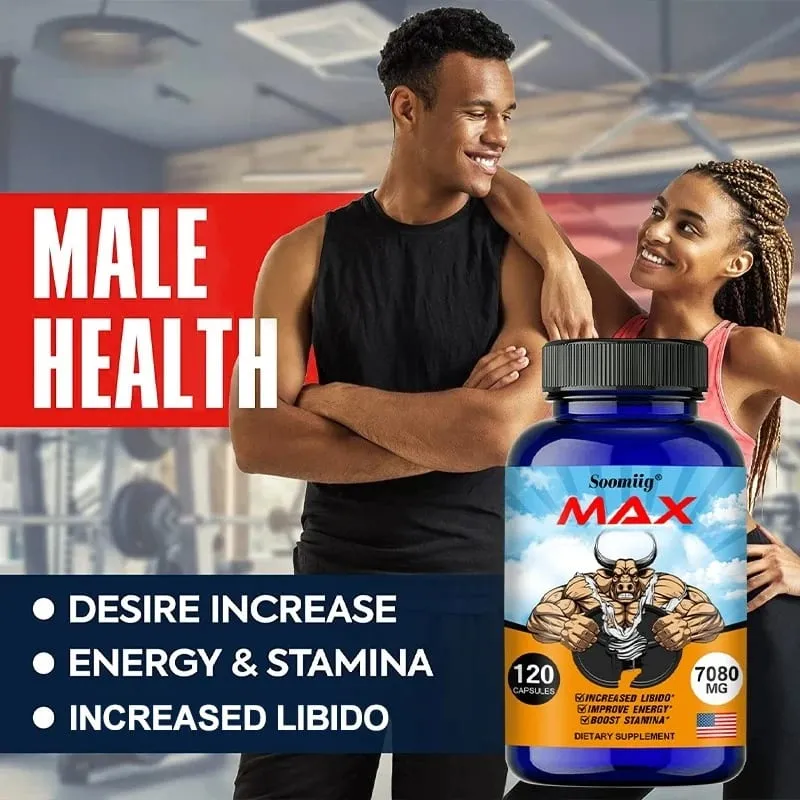 Male Supplement - Support Men Healthy Enhancing Long Lasting Powerful Supplement Capsules — image 5