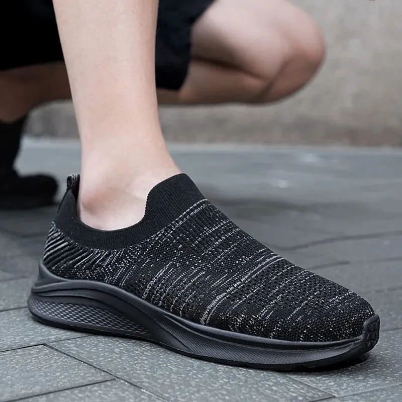 Men Sneakers Shoes For Men Lightweight Loafers Comfortable Mesh Breathable Casual Shoes Outdoor Walking Gym Shoes Size 39-46 — image 7