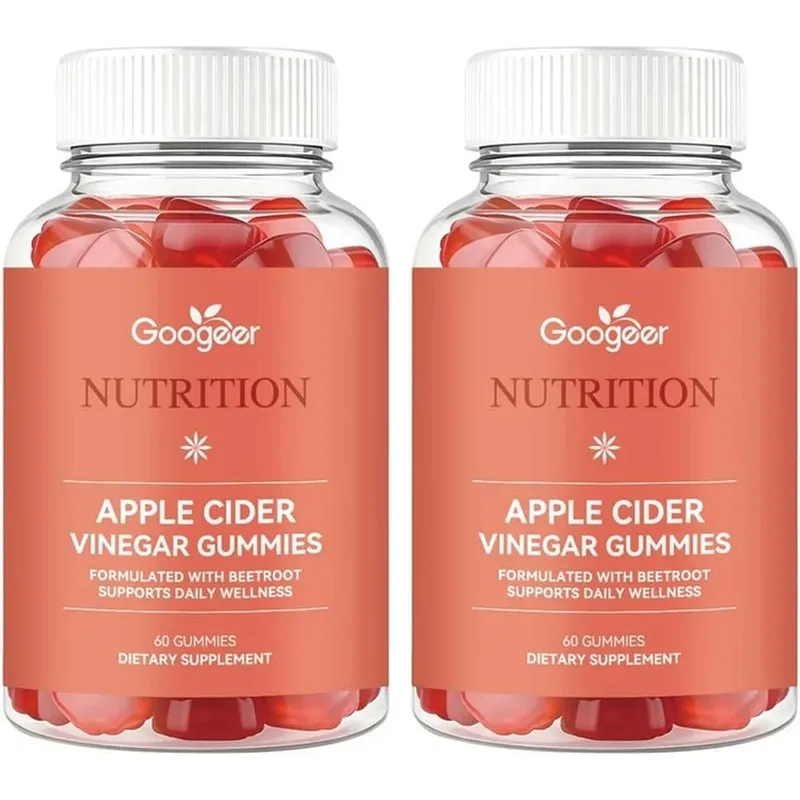 Googeer Apple Cider Vinegar Gummies Fruity with Beetroot Extract and Vitamin B12 Supports Daily Health Management 60 Gummies — image 9