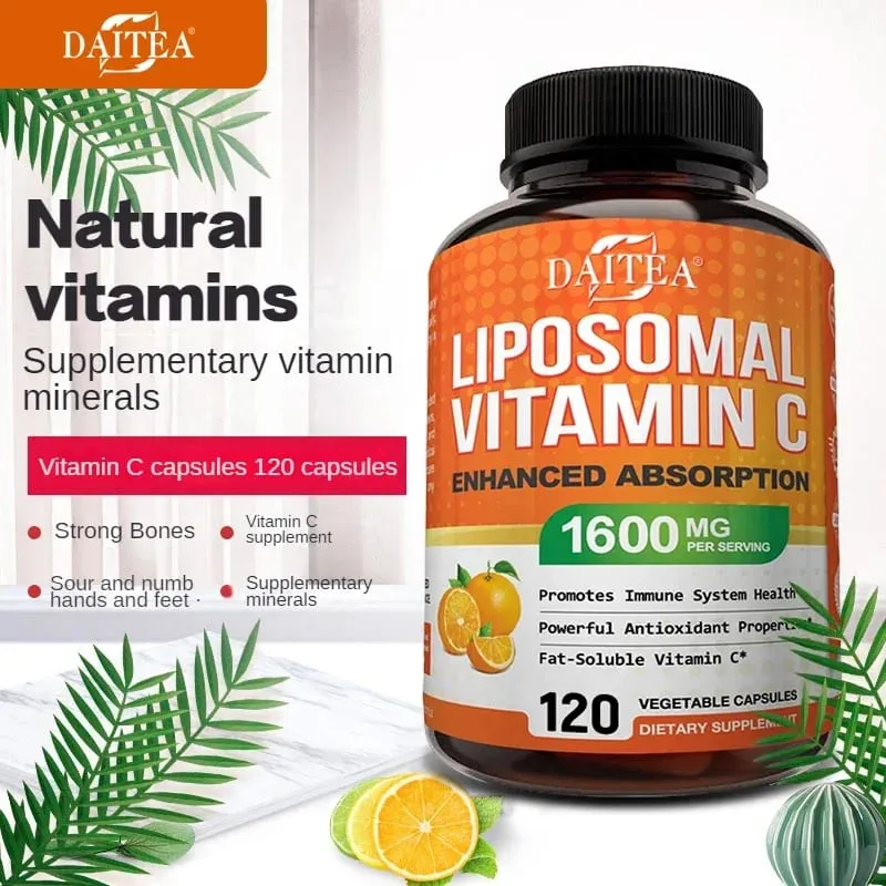 Emotional Well-Being & Bone Health Support with Liposomal Vitamin C Cardiovascular & Adrenal Health — image 2