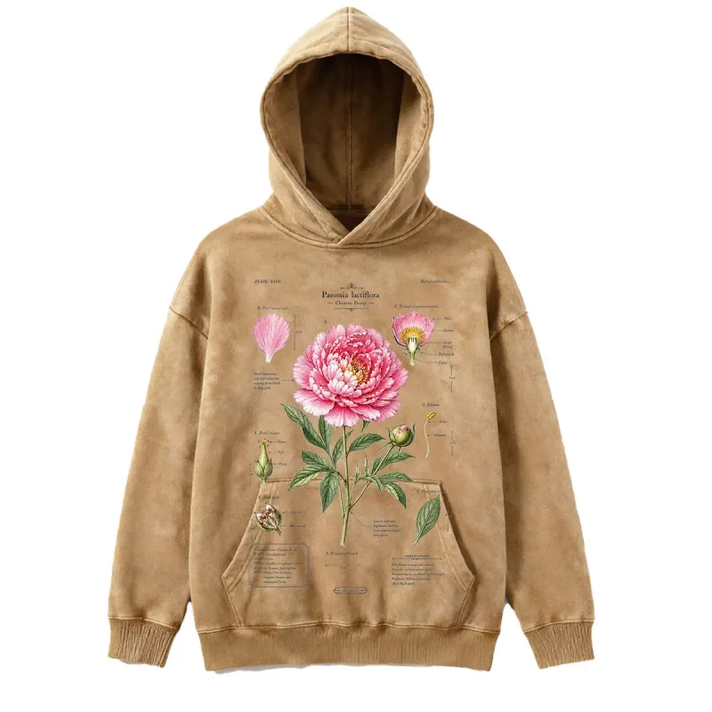 T412 American Rose Letter Print Hoodie, Men's Casual Pullover Sweatshirt, Breathable Urban Streetwear, Trendy Daily Wear — image 22