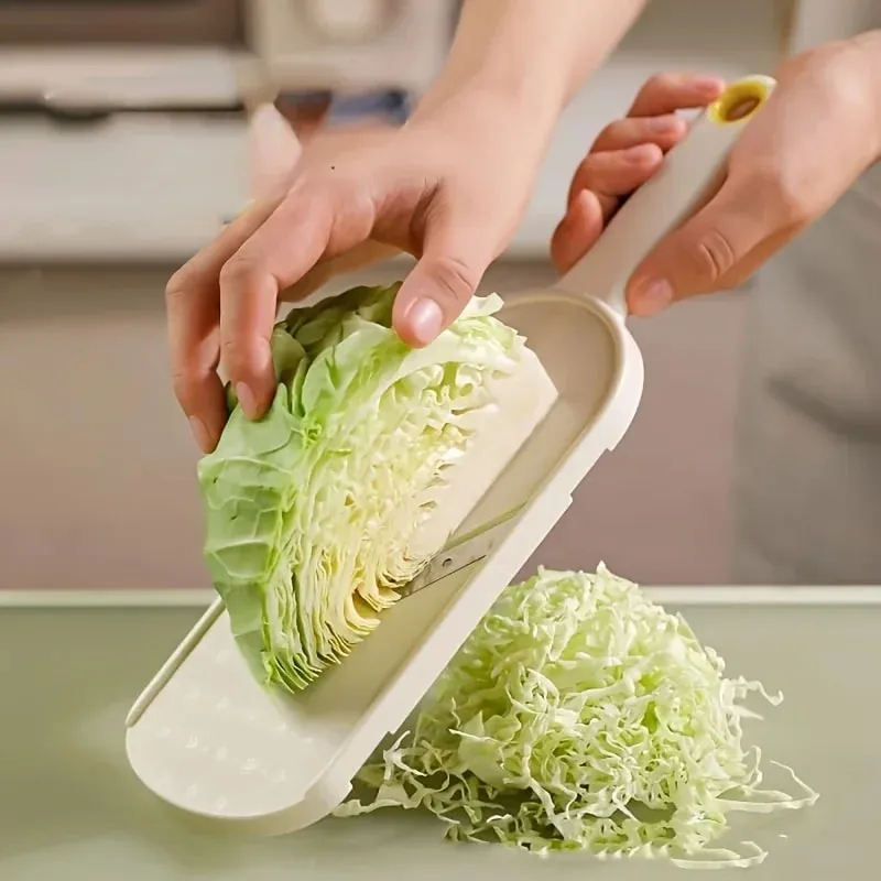 Cabbage Grater Onions Cucumbers Potatoes Cabbage Scraping for Salad Cutting Ultra-fine Slicing and Shredding Tool Kitchen Tool — image 3